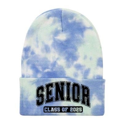 Class Of 2025 Senior 2025 Graduation 2025 Back To School Tie Dye 12in Knit Beanie