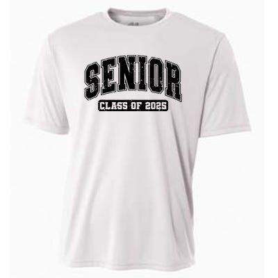 Class Of 2025 Senior 2025 Graduation 2025 Back To School Cooling Performance Crew T-Shirt