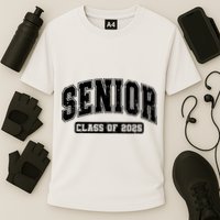 Class Of 2025 Senior 2025 Graduation 2025 Back To School Cooling Performance Crew T-Shirt