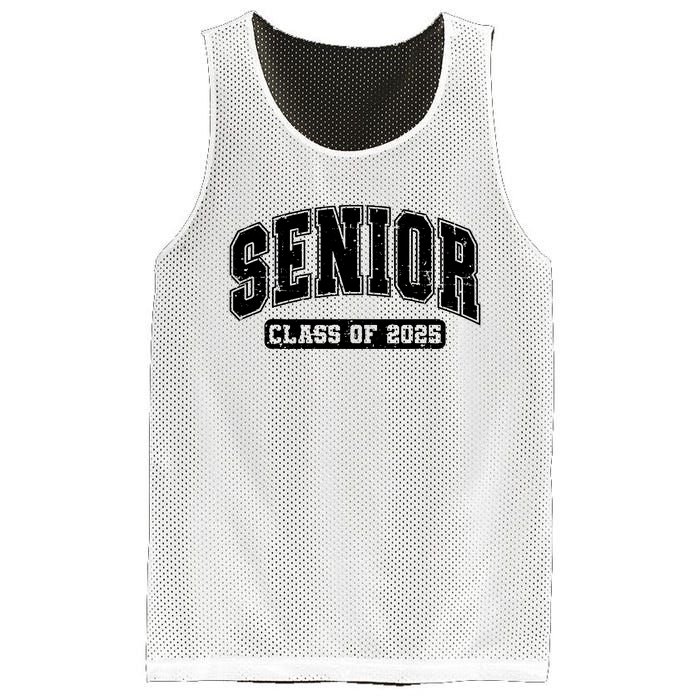 Class Of 2025 Senior 2025 Graduation 2025 Back To School Mesh Reversible Basketball Jersey Tank