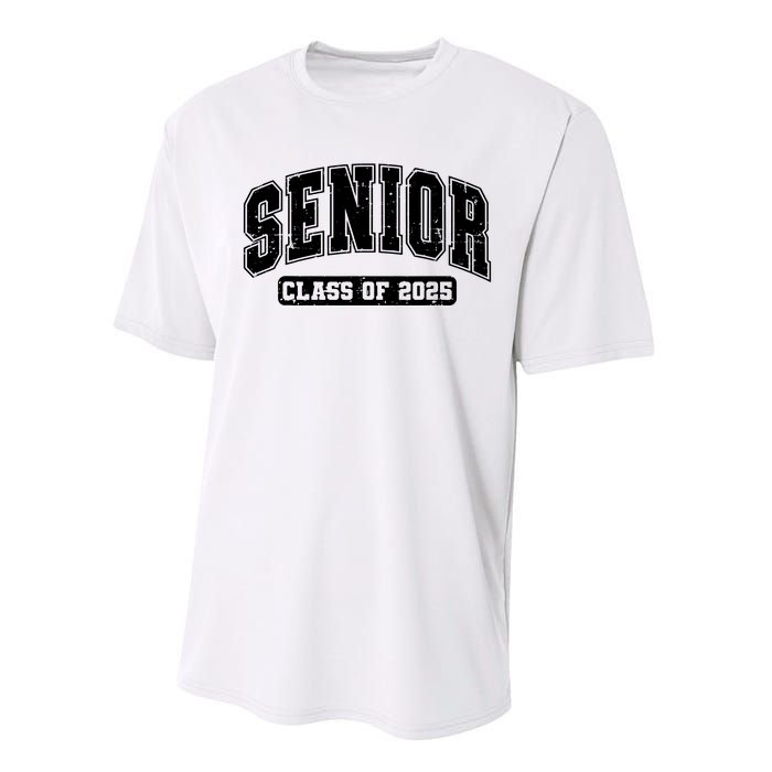 Class Of 2025 Senior 2025 Graduation 2025 Back To School Performance Sprint T-Shirt