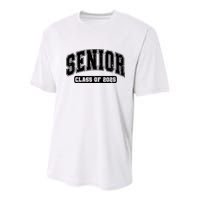 Class Of 2025 Senior 2025 Graduation 2025 Back To School Youth Performance Sprint T-Shirt