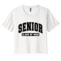 Class Of 2025 Senior 2025 Graduation 2025 Back To School Women's Crop Top Tee