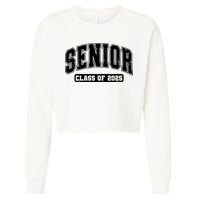 Class Of 2025 Senior 2025 Graduation 2025 Back To School Cropped Pullover Crew