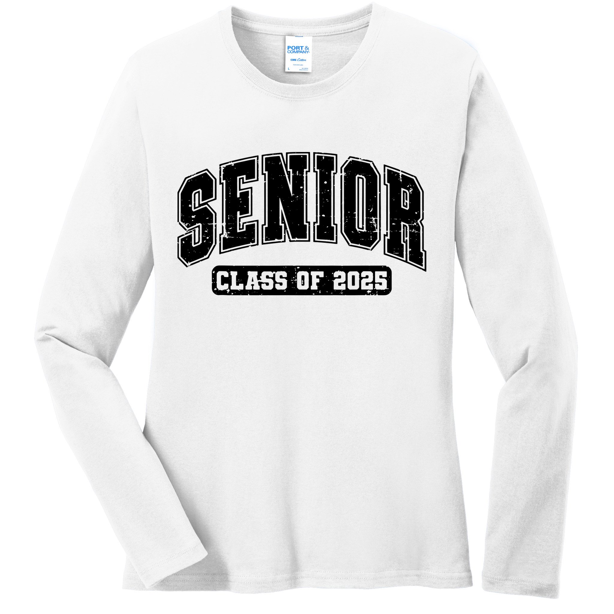 Class Of 2025 Senior 2025 Graduation 2025 Back To School Ladies Long Sleeve Shirt