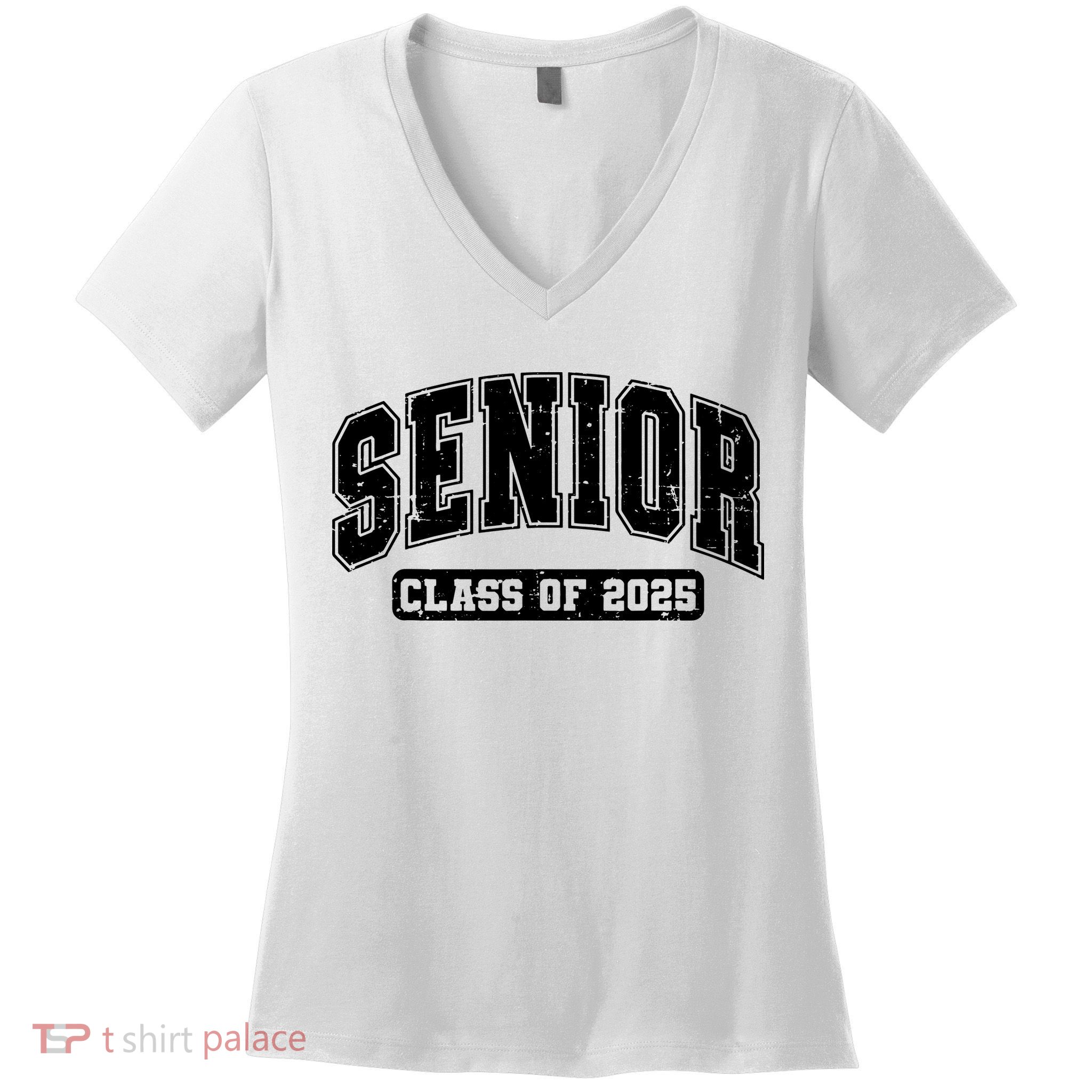 Class Of 2025 Senior 2025 Graduation 2025 Back To School Women's V-Neck T-Shirt
