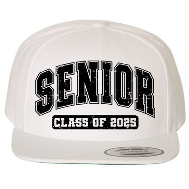 Class Of 2025 Senior 2025 Graduation 2025 Back To School Wool Snapback Cap
