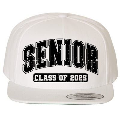 Class Of 2025 Senior 2025 Graduation 2025 Back To School Wool Snapback Cap