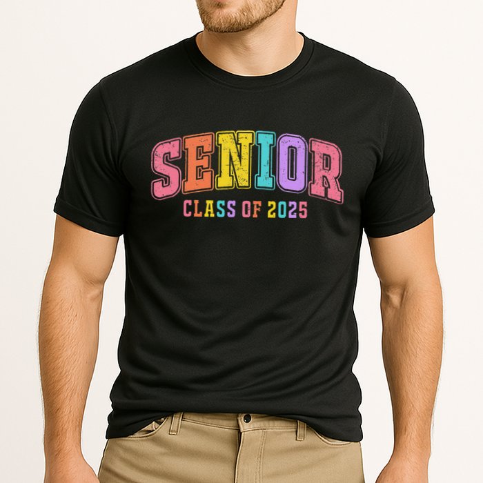 Class Of 2025 Senior 2025 Graduation 2025 Back To School Cooling Performance Crew T-Shirt