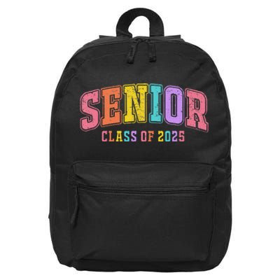 Class Of 2025 Senior 2025 Graduation 2025 Back To School 16 in Basic Backpack