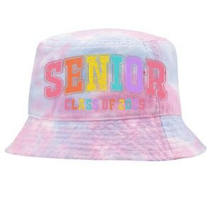 Class Of 2025 Senior 2025 Graduation 2025 Back To School Tie-Dyed Bucket Hat