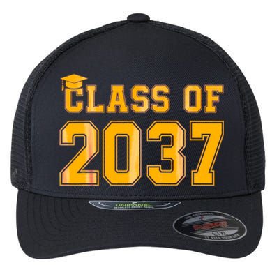 Class Of 2037 Pre K Grow With Me Graduation Back To School Gifts Tees Flexfit Unipanel Trucker Cap