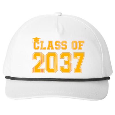 Class Of 2037 Pre K Grow With Me Graduation Back To School Gifts Tees Snapback Five-Panel Rope Hat