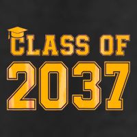 Class Of 2037 Pre K Grow With Me Graduation Back To School Gifts Tees Adult Drive Performance Visor