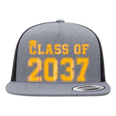 Class Of 2037 Pre K Grow With Me Graduation Back To School Gifts Tees Flat Bill Trucker Hat