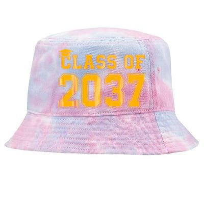 Class Of 2037 Pre K Grow With Me Graduation Back To School Gifts Tees Tie-Dyed Bucket Hat