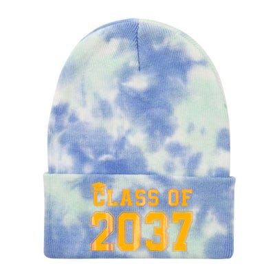 Class Of 2037 Pre K Grow With Me Graduation Back To School Gifts Tees Tie Dye 12in Knit Beanie