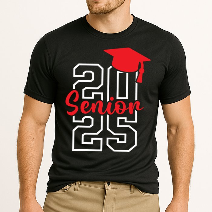 Class Of 2025 Senior 2025 Graduation 2025 Back To School Cooling Performance Crew T-Shirt