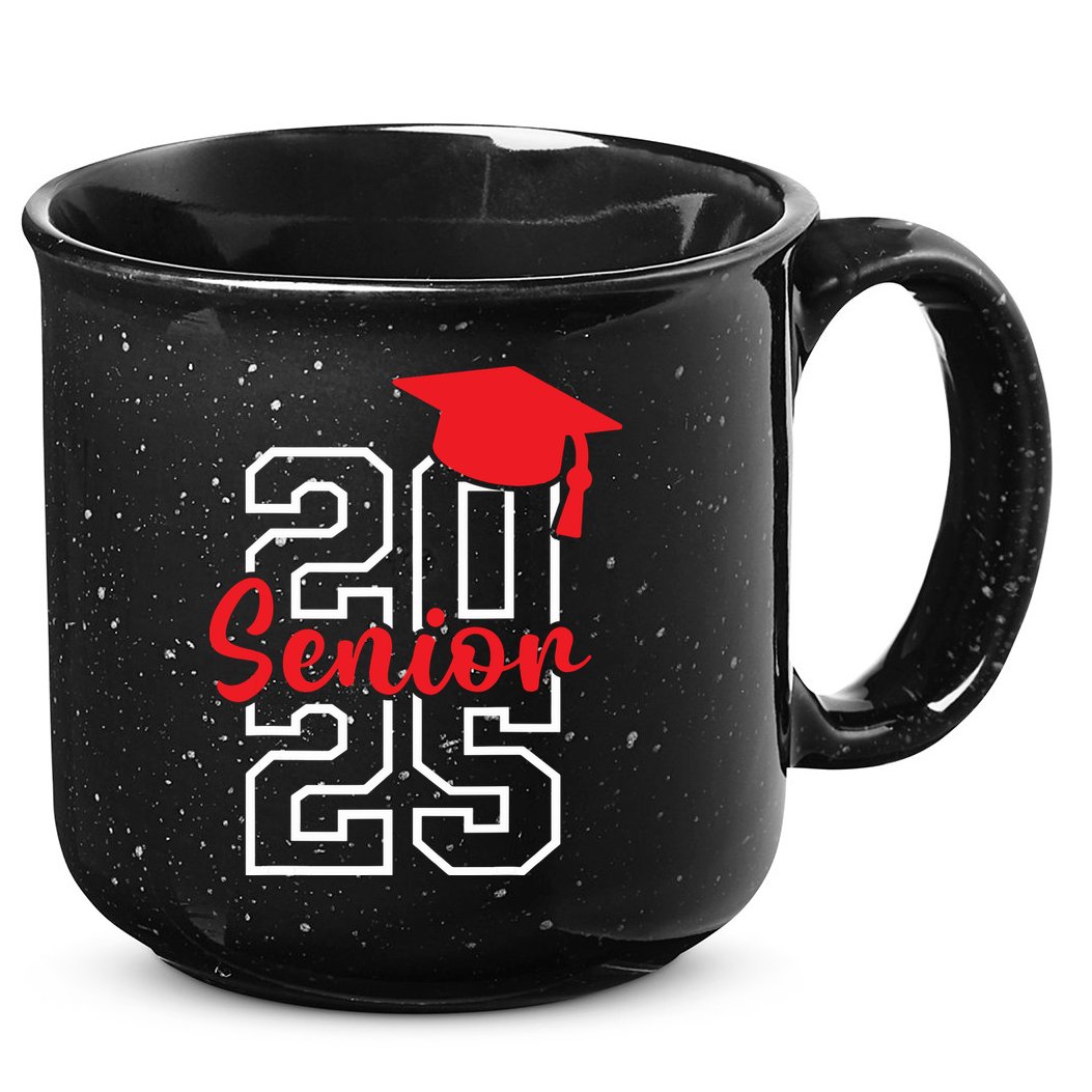 Class Of 2025 Senior 2025 Graduation 2025 Back To School 15oz Campfire Ceramic Mug