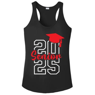 Class Of 2025 Senior 2025 Graduation 2025 Back To School Ladies PosiCharge Competitor Racerback Tank