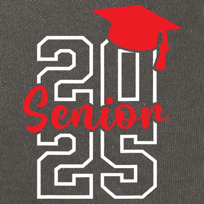 Class Of 2025 Senior 2025 Graduation 2025 Back To School Cotton Canvas Backpack