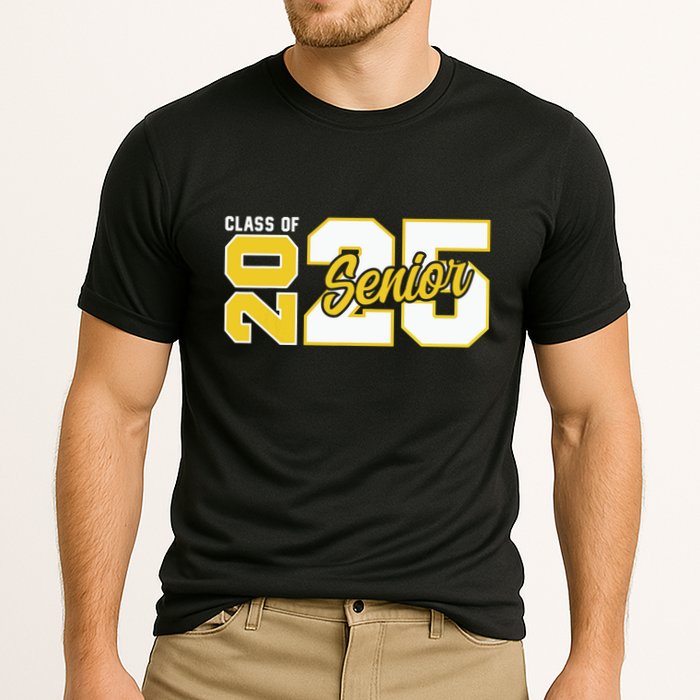 Class Of 2025 Senior 2025 Graduation 2025 Back To School Cooling Performance Crew T-Shirt