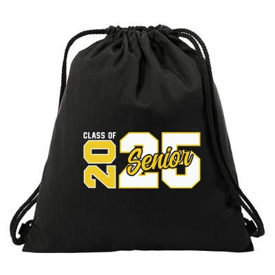 Class Of 2025 Senior 2025 Graduation 2025 Back To School Drawstring Bag