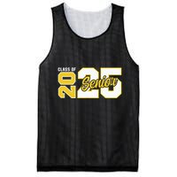 Class Of 2025 Senior 2025 Graduation 2025 Back To School Mesh Reversible Basketball Jersey Tank