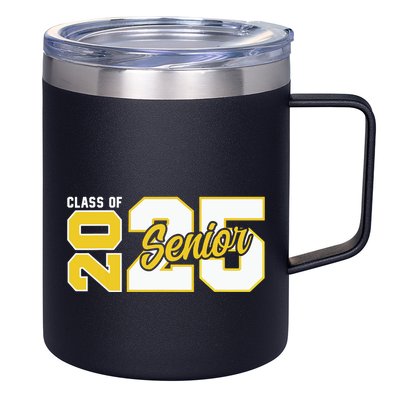 Class Of 2025 Senior 2025 Graduation 2025 Back To School 12oz Stainless Steel Coffee Mug