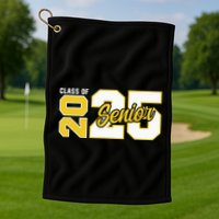 Class Of 2025 Senior 2025 Graduation 2025 Back To School Golf Towel