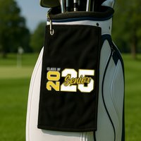 Class Of 2025 Senior 2025 Graduation 2025 Back To School Golf Towel