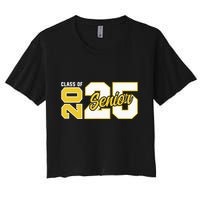 Class Of 2025 Senior 2025 Graduation 2025 Back To School Women's Crop Top Tee