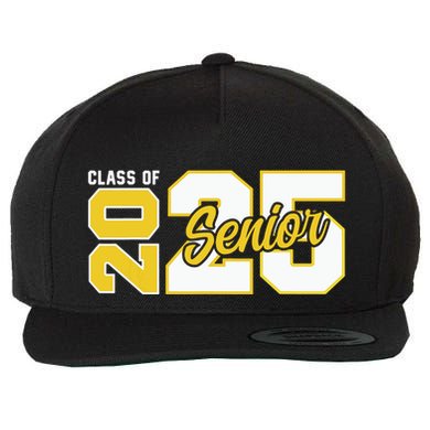 Class Of 2025 Senior 2025 Graduation 2025 Back To School Wool Snapback Cap