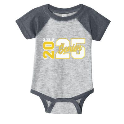 Class Of 2025 Senior 2025 Graduation 2025 Back To School Infant Baby Jersey Bodysuit