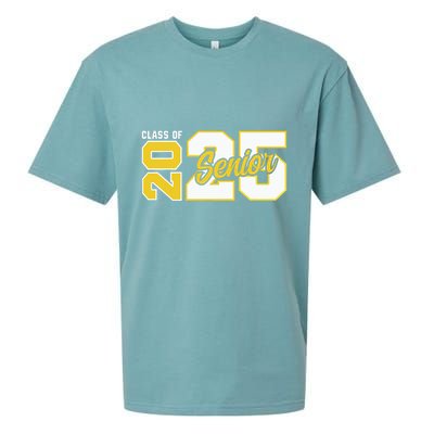 Class Of 2025 Senior 2025 Graduation 2025 Back To School Sueded Cloud Jersey T-Shirt