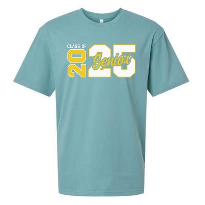 Class Of 2025 Senior 2025 Graduation 2025 Back To School Sueded Cloud Jersey T-Shirt