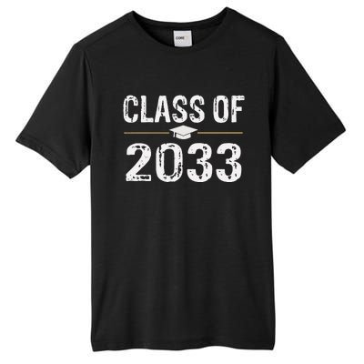 Class Of 2033 Grow With Me School Graduation Tall Fusion ChromaSoft Performance T-Shirt