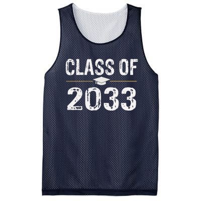 Class Of 2033 Grow With Me School Graduation Mesh Reversible Basketball Jersey Tank