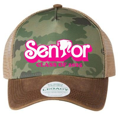 Class Of 2025 Senior Design Funny Seniors 2025 Legacy Tie Dye Trucker Hat