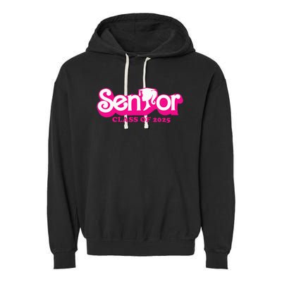 Class Of 2025 Senior Design Funny Seniors 2025 Garment-Dyed Fleece Hoodie