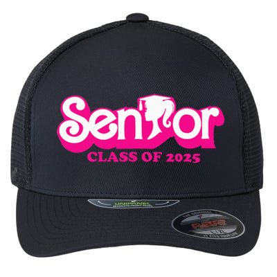 Class Of 2025 Senior Design Funny Seniors 2025 Flexfit Unipanel Trucker Cap