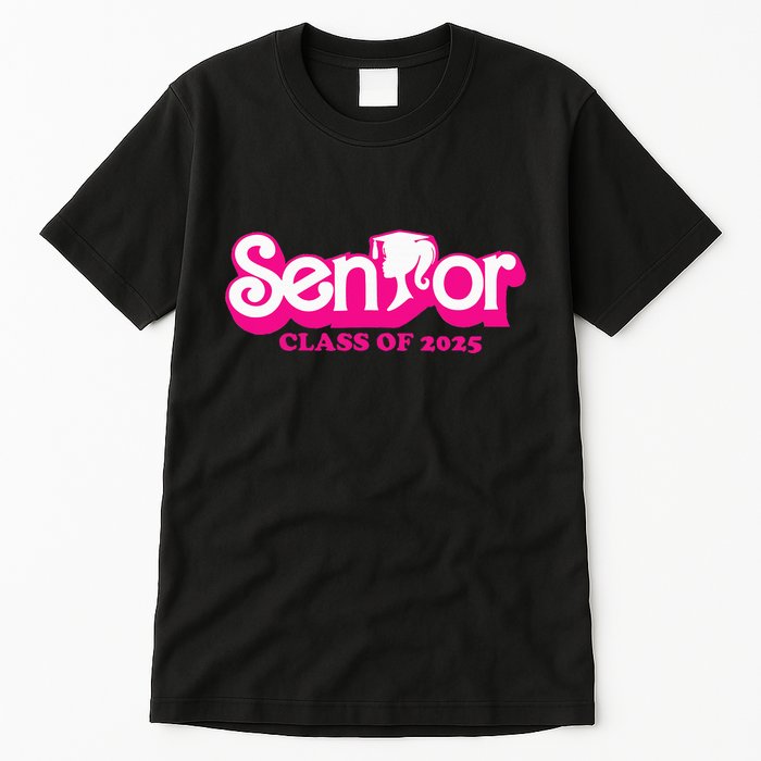 Class Of 2025 Senior Design Funny Seniors 2025 Tall T-Shirt
