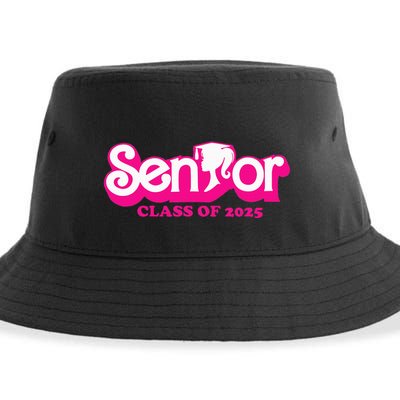 Class Of 2025 Senior Design Funny Seniors 2025 Sustainable Bucket Hat