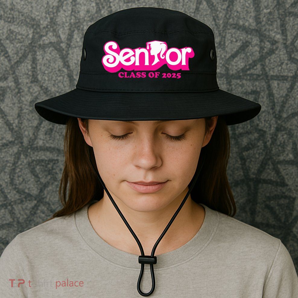 Class Of 2025 Senior Design Funny Seniors 2025 Bucket Hat