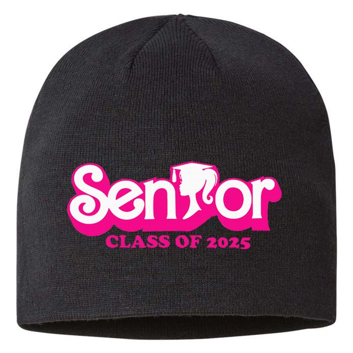 Class Of 2025 Senior Design Funny Seniors 2025 Sustainable Beanie