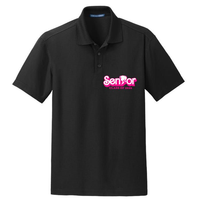 Class Of 2025 Senior Design Funny Seniors 2025 Dry Zone Grid Polo