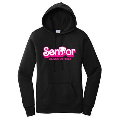 Class Of 2025 Senior Design Funny Seniors 2025 Women's Pullover Hoodie