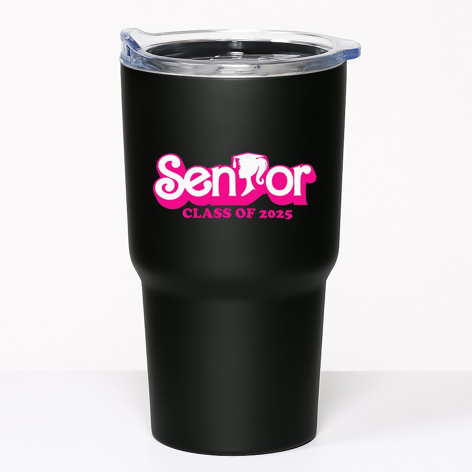 Class Of 2025 Senior Design Funny Seniors 2025 Tumbler
