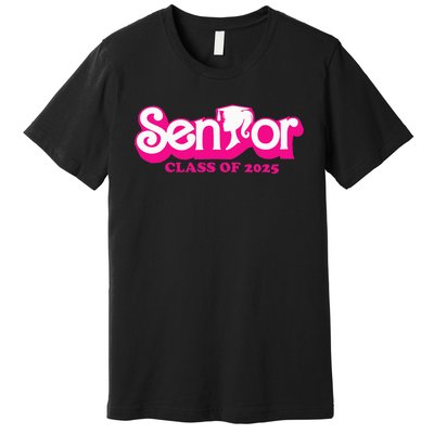 Class Of 2025 Senior Design Funny Seniors 2025 Premium T-Shirt