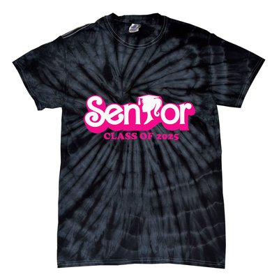 Class Of 2025 Senior Design Funny Seniors 2025 Tie-Dye T-Shirt